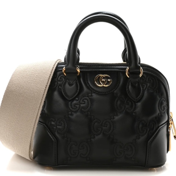 Calfskin GG Matelasse Mini Gucci Purse - Picture 1 of 3